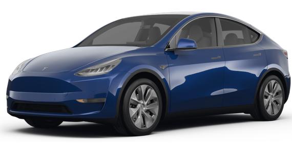 TESLA MODEL Y 2022 7SAYGDEE1NF450312 image